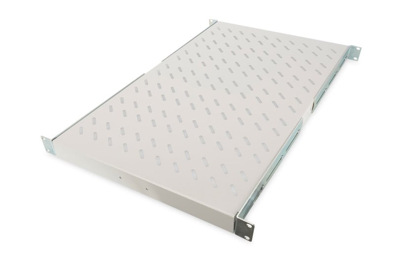 DIGITUS - 19'' 1HE Fachboden T=720mm für 1000mm Schränke RAL7035