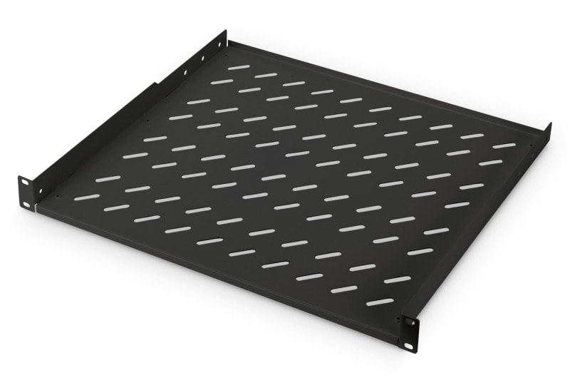 DIGITUS - 19'' 1HE Fachboden T=400mm für 600mm Schränke RAL9005