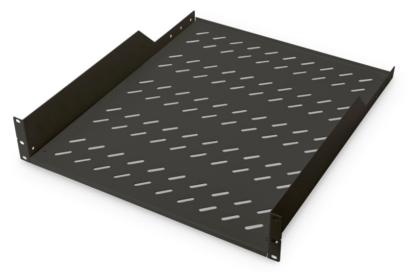 DIGITUS - 19'' 2HE Fachboden T=550mm für 800mm Schränke RAL9005