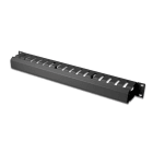 DIGITUS - 19'' Kabelführungspanel Stahl, abnehmbare Blende RAL9005