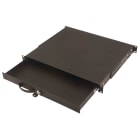 DIGITUS - 19'' Tastatureinschub 1HE RAL9005