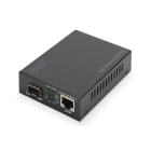 DIGITUS - LWL Konverter Gigabit RJ45/ SFP PoE 802.af/at MM od. OS2