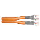 DIGITUS - Datenkabel Kat.7 Duplex S/FTP 2x(4x2xAWG23/1) LSOH Dca 100m