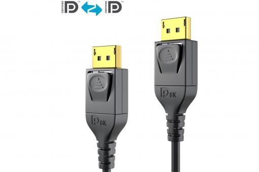 PURELINK - DisplayPort 1.4 Anschlußkabel DP/ST<>DP/ST, 8K/60Hz, 2m, sw