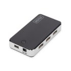 DIGITUS - USB 2.0 Hub, 7-Port, 7x USB 2.0, inkl. 5V/3,5A Netzteil