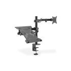 DIGITUS - Universal Montiorhalter 17'' bis 32'' mit Notebookhalter max. 9kg