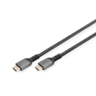 DIGITUS - HDMI 2.1 Anschlußkabel HDMI/ST<>HDMI/ST, 8K/60Hz, 1m, sw