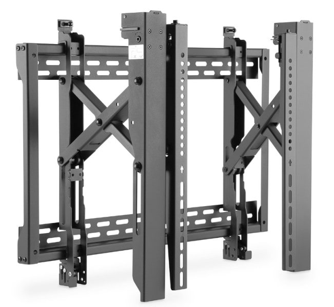 DIGITUS - Single Monitor/ TV Wandhalterung 45'' bis 70'', Anti-Diebstahl-Loch
