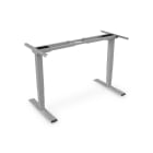 DIGITUS - Elektrisches Steh/ Sitz Tischgestell, B 110-200 cm, T 60-100 cm, grau