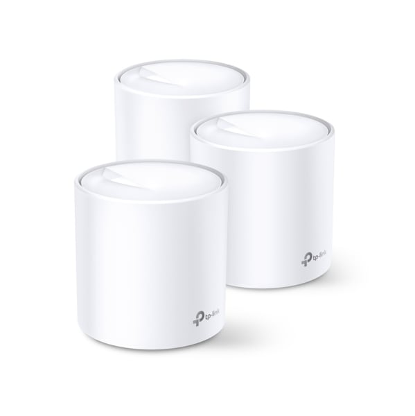 TP-LINK - AX1800 Mesh Wi-Fi 6 System 3er-Pack 4 Antennen 2x 1 Gbit Ports