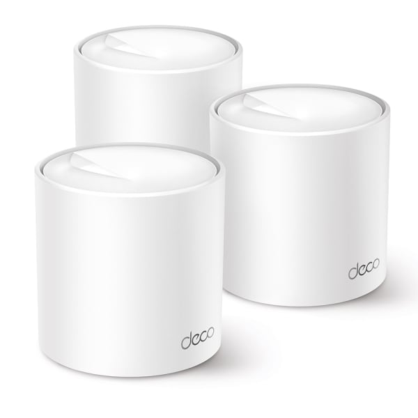 TP-LINK - AX3000 Mesh Wi-Fi 6 System 3er-Pack 2 Antennen 2 Streams 3x 1 Gbit Ports