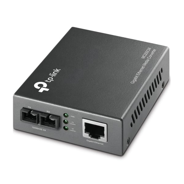 TP-LINK - LWL Medienkonverter Gbit SC-Duplex MM 550m