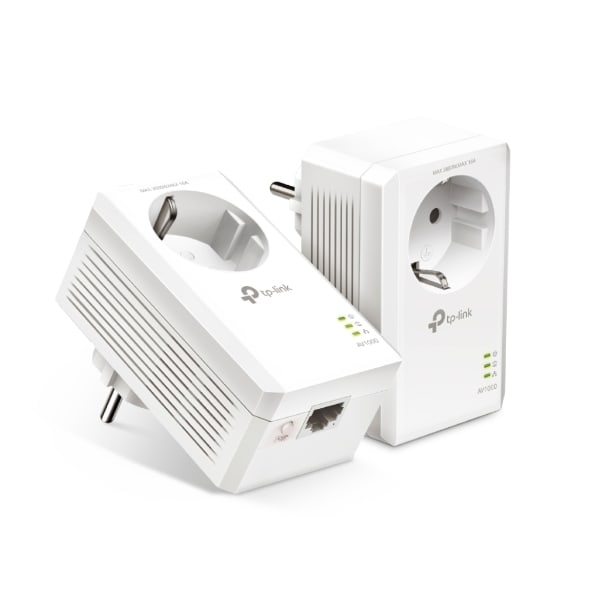 TP-LINK - AV1000-Gigabit-Powerline-Adapter KIT mit Steckdose
