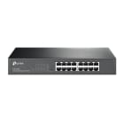 TP-LINK - 19'' 16-Port Gigabit Easy Smart Switch
