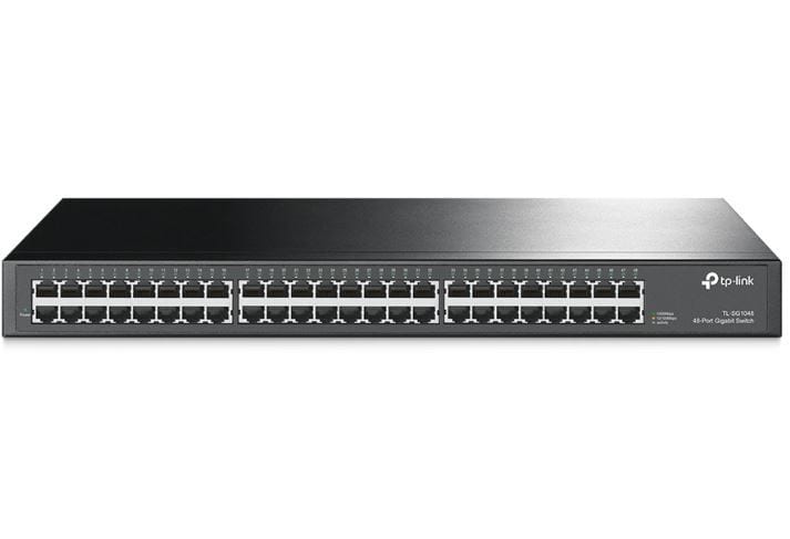 TP-LINK - 19'' 48-Port Gbit Switch unmanaged