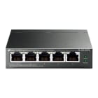 TP-LINK - Desktop 5-Port Gigabit Easy Smart PoE Switch 4 PoE+ Ports 65W