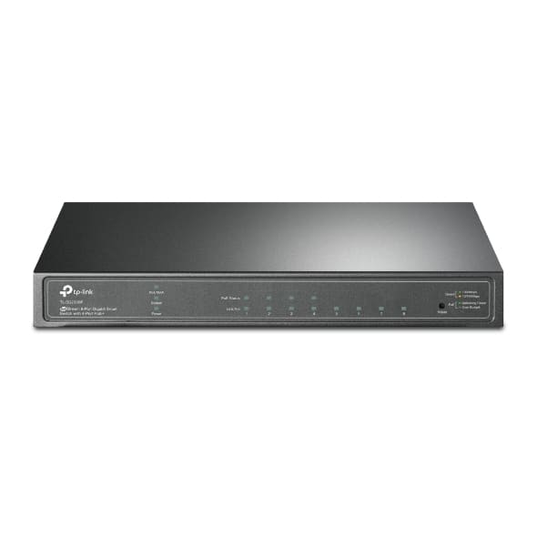 TP-LINK - Omada Desktop 8-Port Gigabit Smart PoE-Switch 4 PoE+ Ports 62W