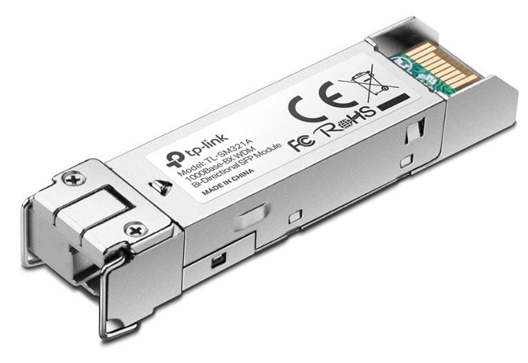 TP-LINK - 1GBit SFP Mini-Gbic Transceiver Modul LC 10km Singlemode WDM  Gb TX1550nm / RX1310nm