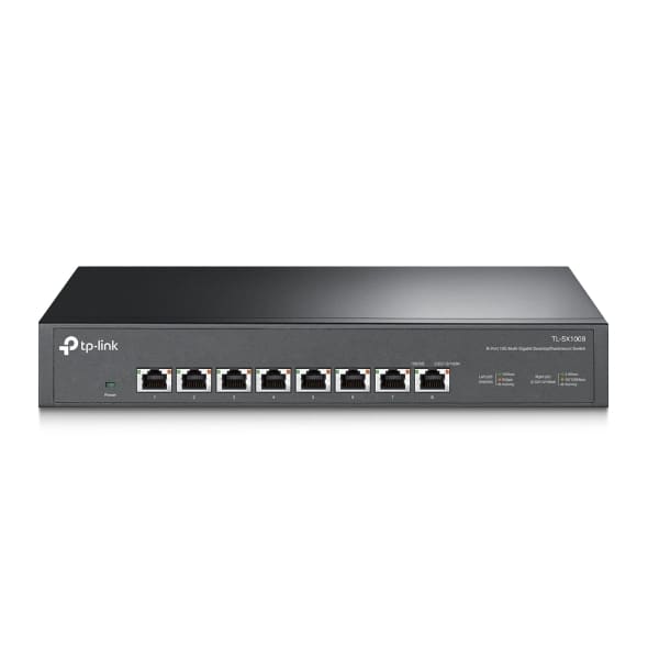 TP-LINK - Desktop 8-Port 10GBit Switch Metall Gehäuse