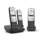 GIGASET - Schnurlostelefon TRIO 180hSt.by ECO DECT/GAP Frsp. Clip sw-si