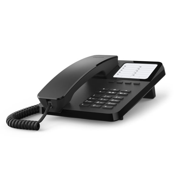 GIGASET - Tisch-/Wandtelefon schnurgeb. analog Hörgerätekomp. sw