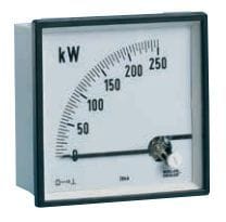 ELTROTEX - Drehspul-Messgerät PQ72DIN, 0-25µA