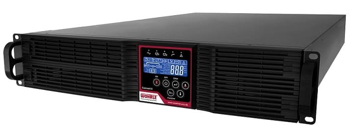 B&W - Online USV, 2000VA/1800W Rack/Tower, 6 min.