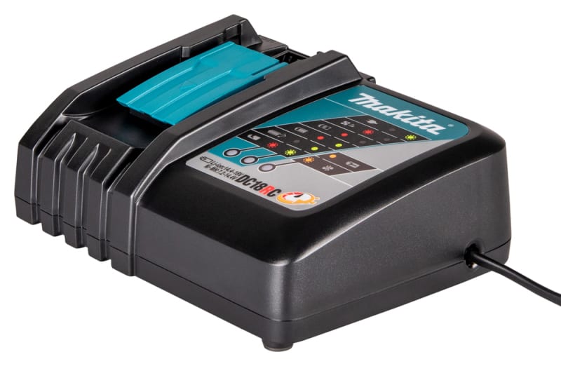 MAKITA - Schnellladegerät DC18RC, Li-Ion, 14,4 V -18 V LXT