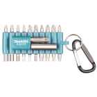 MAKITA - 22tlg. Magnetischer Bitset mit Karabiner