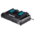 MAKITA - Doppel-Schnellladegerät DC18RD, Li-Ionen, 14,4–18 V LXT