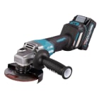 MAKITA - Akku-Winkelschleifer XGT 40V/2x4Ah XPT DM125mm Ladeg/Koffe