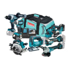 MAKITA - Akku-Set DDF486Z+DGA504Z+DJV182Z+DKP181Z+DTD153Z+DTM52Z+Zub