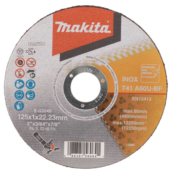 MAKITA - Trennscheibe, DM= 125mm, 1mm Scheibenstärke