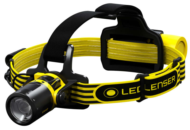 LED LENSER - Stirnlampe 180lm 120m 3xAA IP68 fokussierbar SleeveBox sw-ge