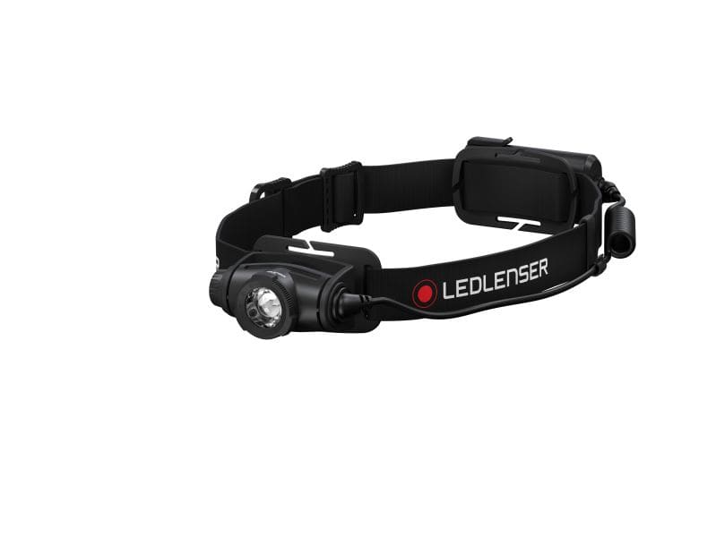 LED LENSER - Stirnlampe 350lm 160m 2xAA IP67 schwenkbar fokussierbar sw