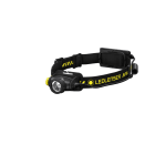 LED LENSER - Stirnlampe 500lm 200m 1Li-Ion IP67 schwenkb fokussierb sw-ge