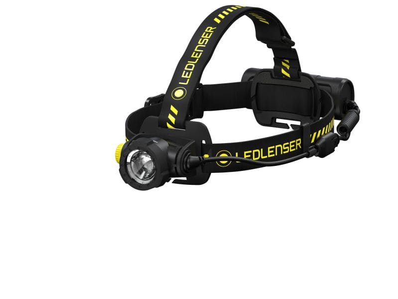 LED LENSER - Stirnlampe 1000lm 250m 1Li-Ion IP67 schwenkb fokussierb swge