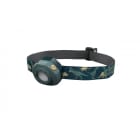 LED LENSER - Stirnlampe 40lm 9m 1Li-Ion IPX4 ws-ro-bl Licht Blinkfunkt gn