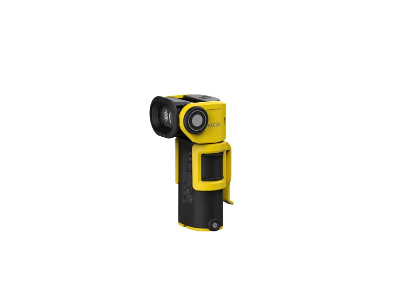 LED LENSER - Winkelleuchte 300lm 180m LiIon IP68 schwenkb Clip sw-ge