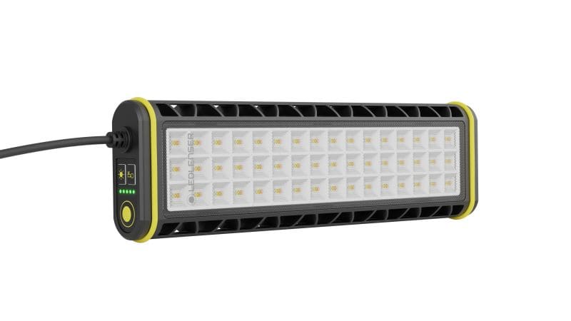 LED LENSER - Arbeitsleuchte LED 5000lm 100m Kab. IP67 BTr Stativ/Wandmont