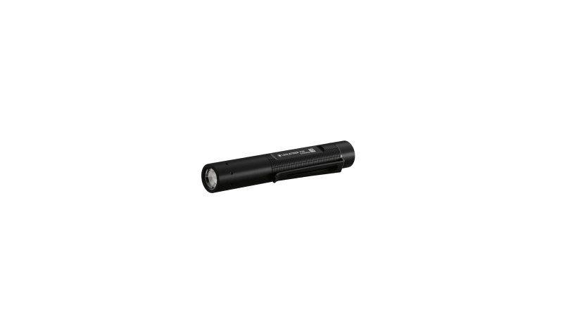 LED LENSER - Taschenlampe LED 200lm 90m 1Li-Ion/AAA IP54 fokussierb Clip Box sw