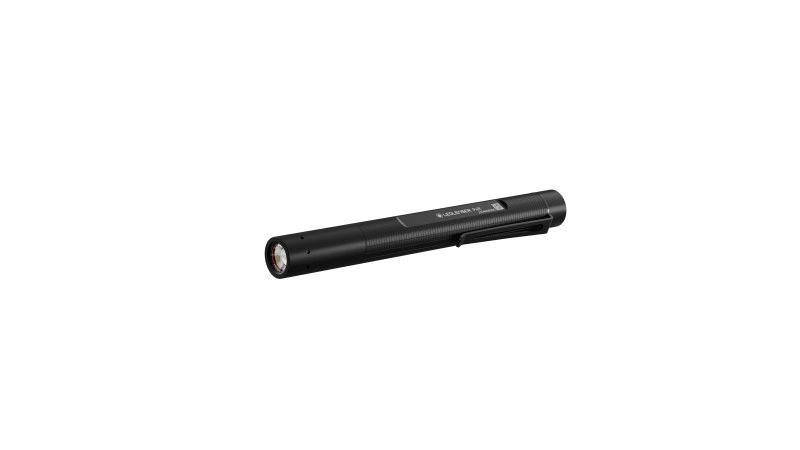 LED LENSER - Taschenlampe LED 300lm 100m 1LiIon/AAA IP54 fokuss Clip Box sw