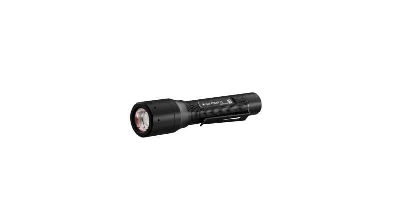 LED LENSER - Taschenlampe LED 200lm 170m 1xAA IP54 fokussierb Clip Box sw