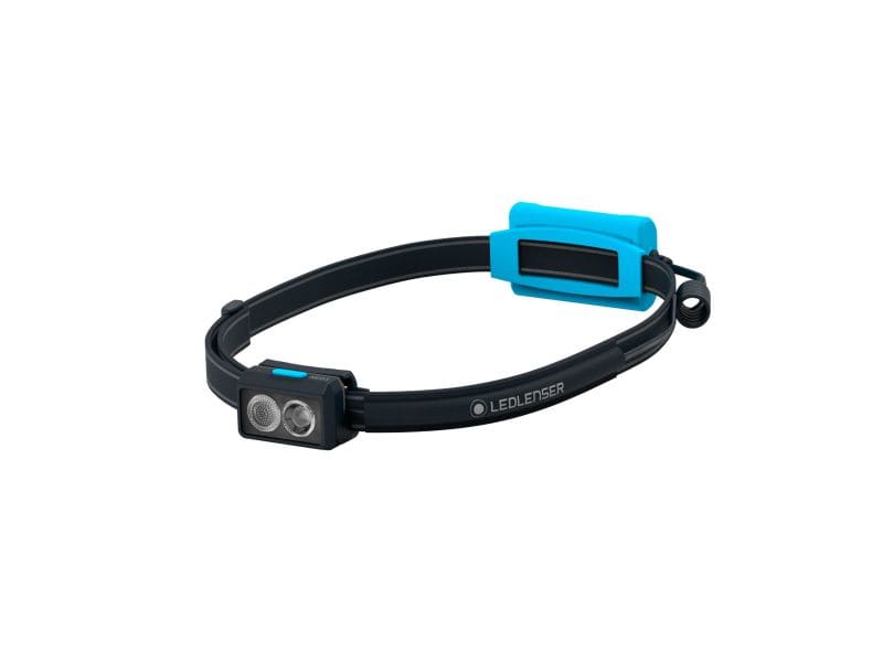LED LENSER - Stirnlampe 400lm 80m 3x AAA schwenkbar blau