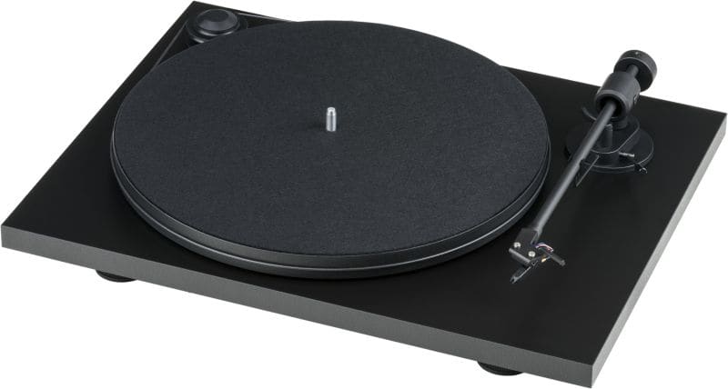 PRO-JECT - Plattenspieler Riemenantrieb Phono-Vorstufe MM-Tonabn sw