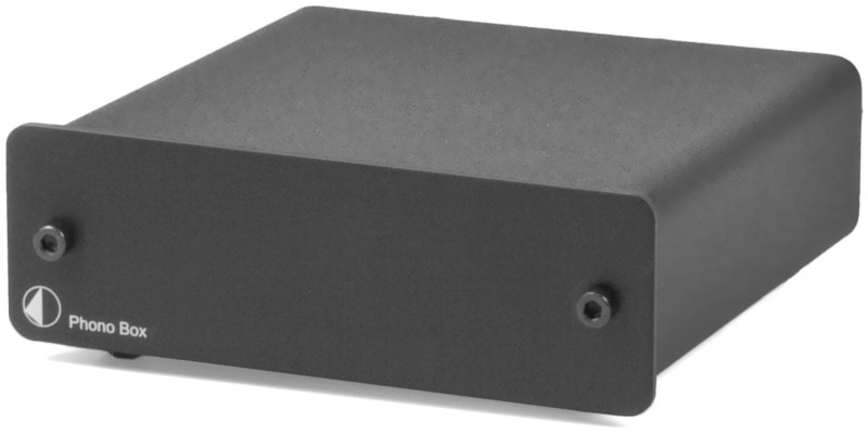 PRO-JECT - Phono Vorverstärker für MM/MC-Tonabnehmer Netzbetrieb sw