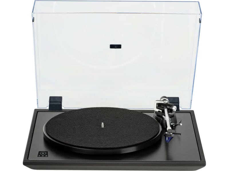 REKKORD AUDIO - Plattenspieler Riemenantrieb manuell MM-Tonabnehmer sw
