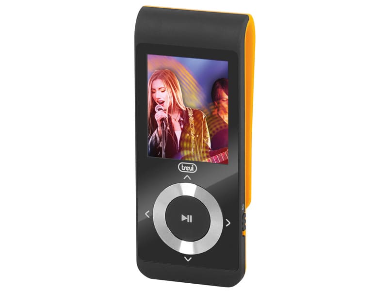 TREVI - MP4 Player m.Clip 4GB 1.8''LCD MicroSD-Slot MP3 WMA FM or