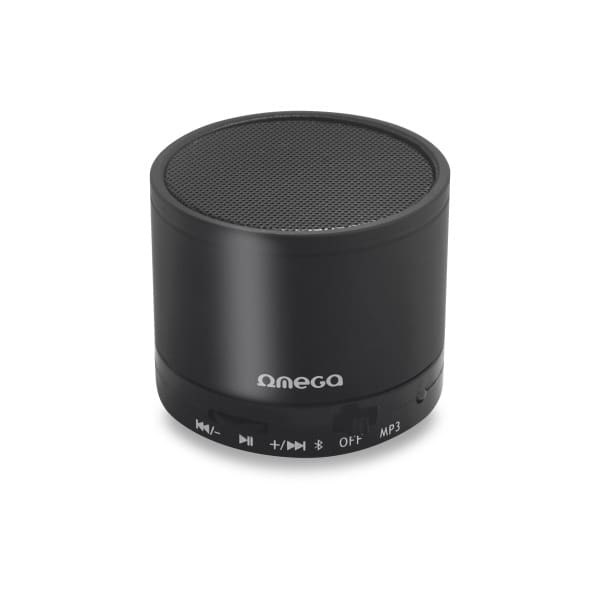OMEGA - Bluetooth-Lautsprecher 3W FM MicroSD Akku 5Std RW:10m sw
