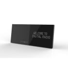 SAHAGA - Adapter Empfang von DAB+ u.FM Wecker Snooze Sleep Aux FB sw